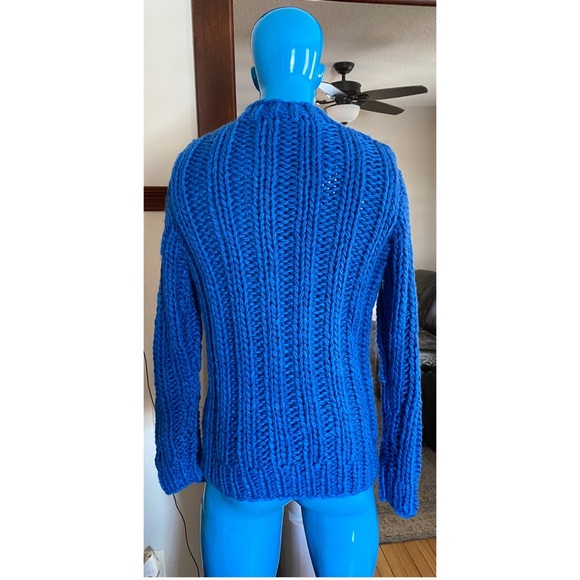 NWT ASOS Rare Heavyweight Hand Knitted Rib Sweater S - Picture 6 of 9